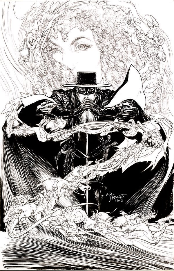 Michael Kaluta Joins American Mythology's Zorro Revival