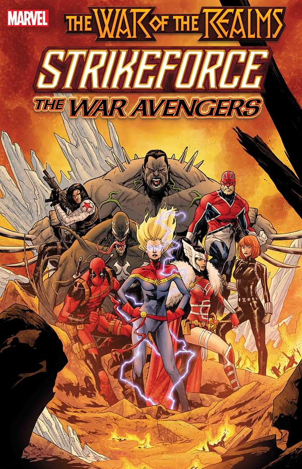 Captain Britain Returns in War Of The Realms' Strikeforce One-Shots