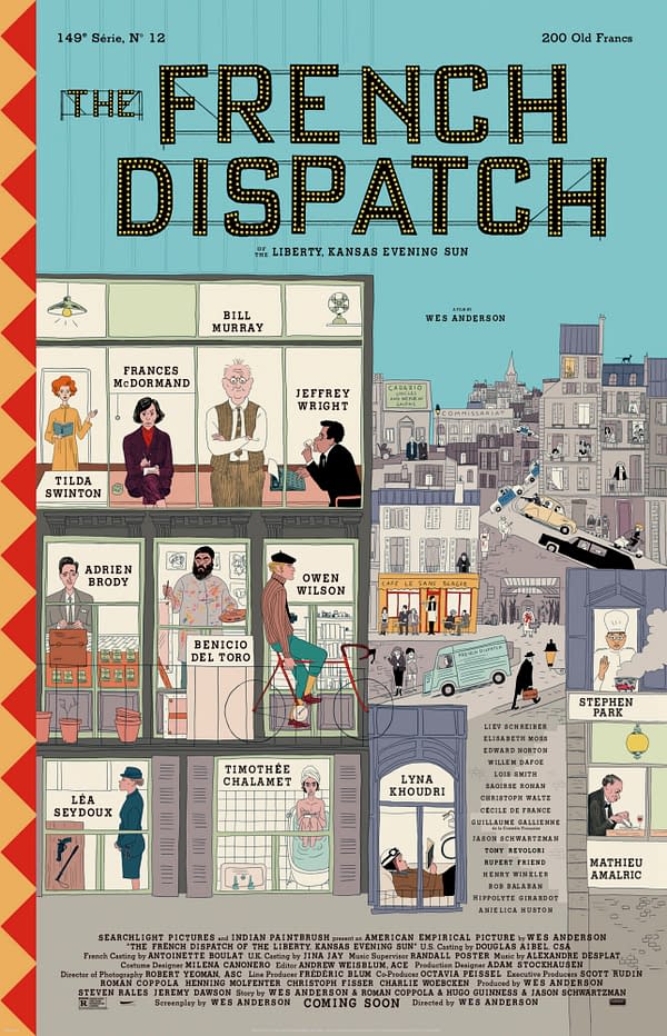 The French Dispatch Review: Not Cohesive But Still Pleasant to Watch