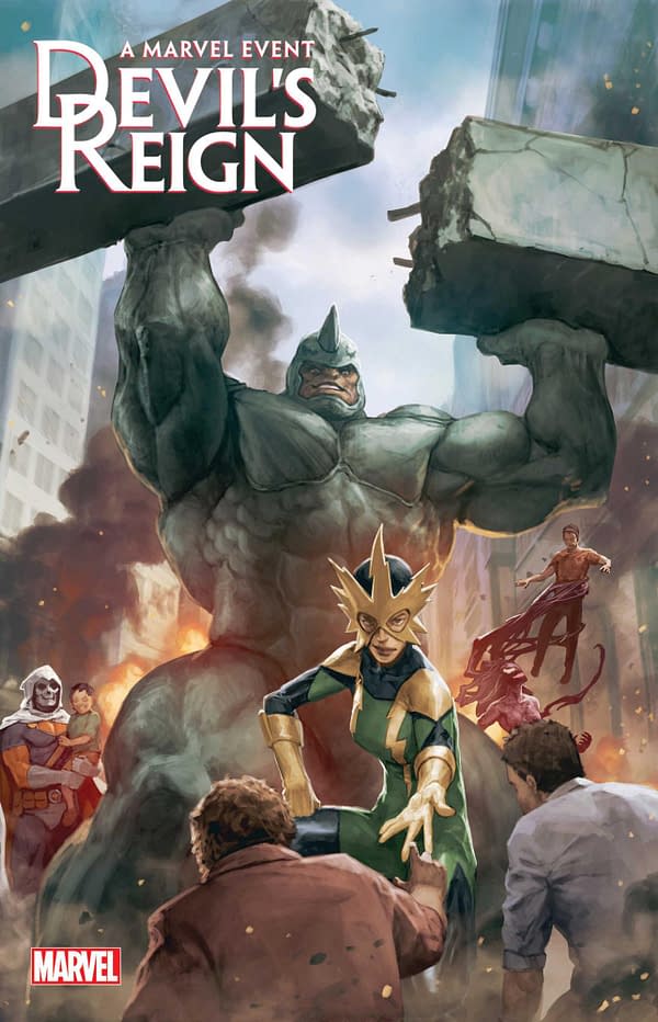 Cover image for Devil's Reign: Villains for Hire #1