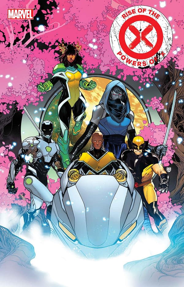 Cover image for RISE OF THE POWERS OF X #1 R.B. SILVA COVER