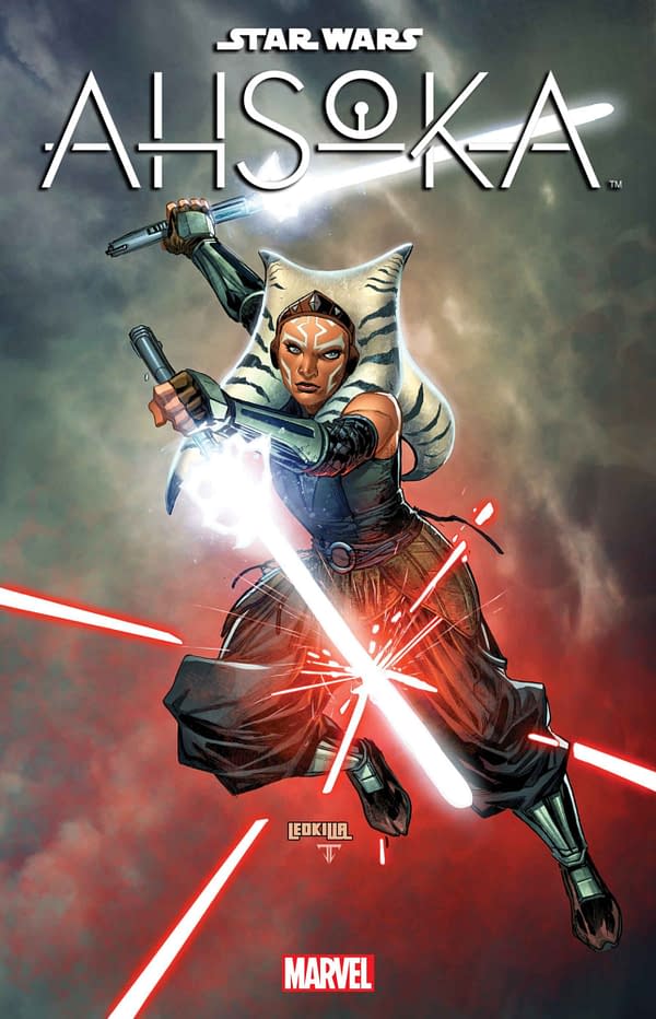 Cover image for STAR WARS: AHSOKA #1 KEN LASHLEY FOIL VARIANT