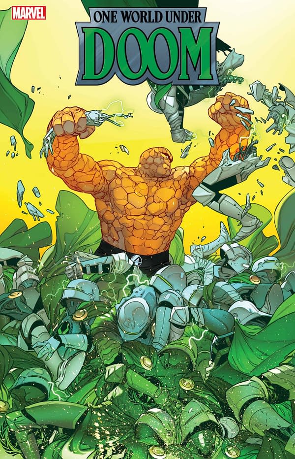 The Thing No More in One World Under Doom Marvel March 2025 Solicits