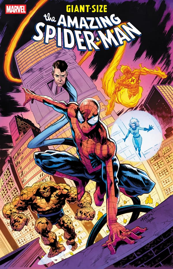 Cover image for GIANT-SIZE AMAZING SPIDER-MAN #1 SCOTT HEPBURN VARIANT