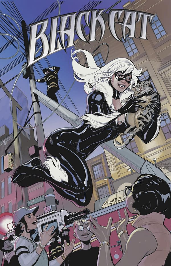 Cover image for BLACK CAT #1 TERRY DODSON FOIL VARIANT