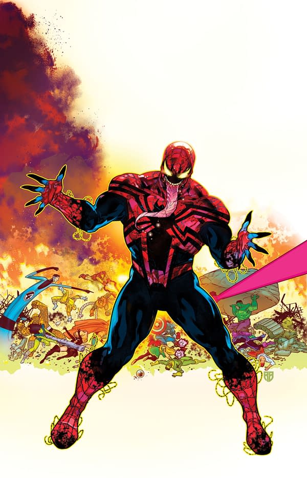 Cover image for VENOM #252 R.B. SILVA VIRGIN VARIANT