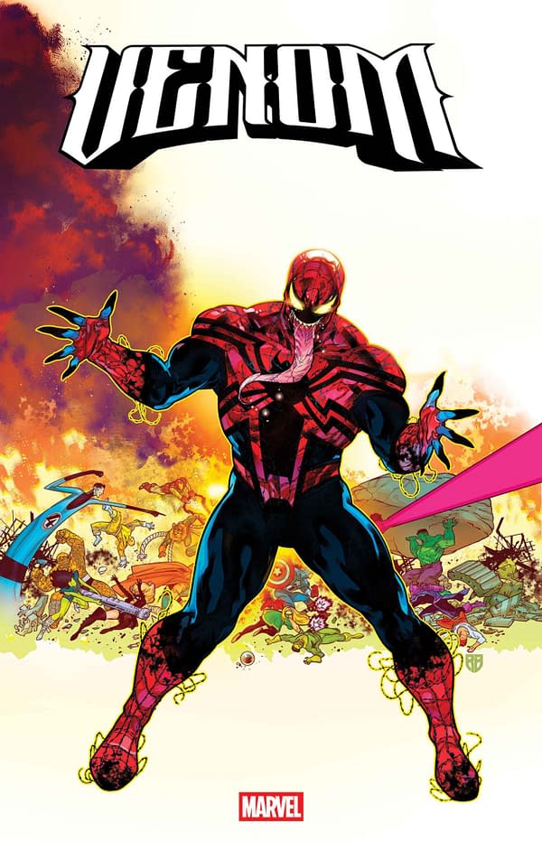 Cover image for VENOM #252 R.B. SILVA HOMAGE VARIANT