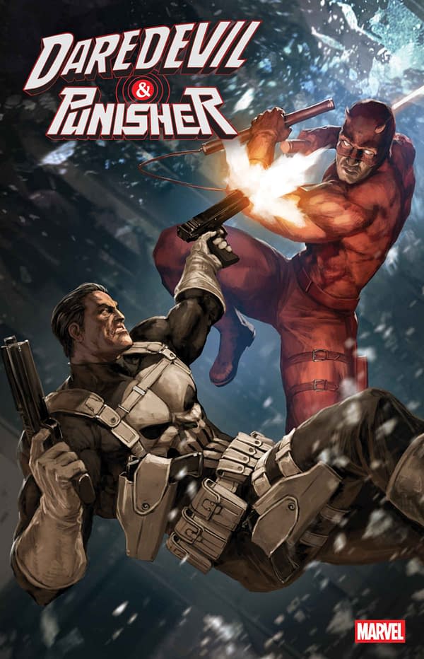 Cover image for DAREDEVIL/PUNISHER: THE DEVIL'S TRIGGER #2 SKAN COVER