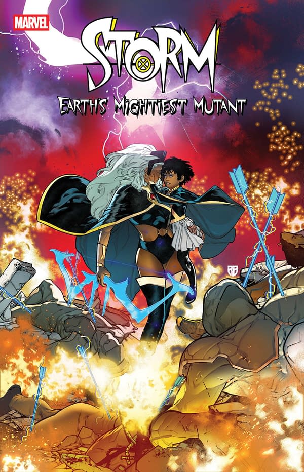Cover image for STORM: EARTH'S MIGHTIEST MUTANT #4 R.B. SILVA COVER