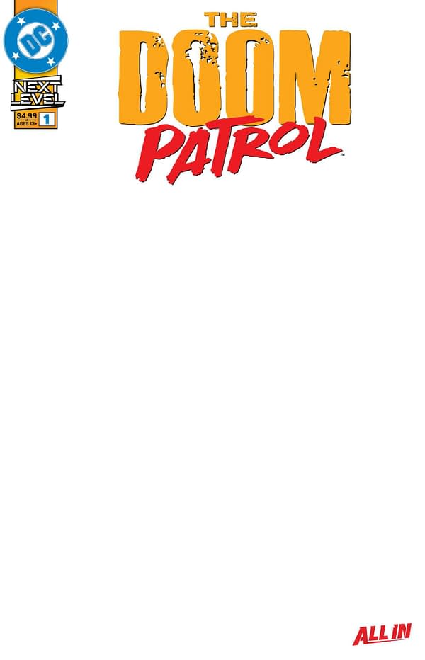 Cover image for The Doom Patrol #1