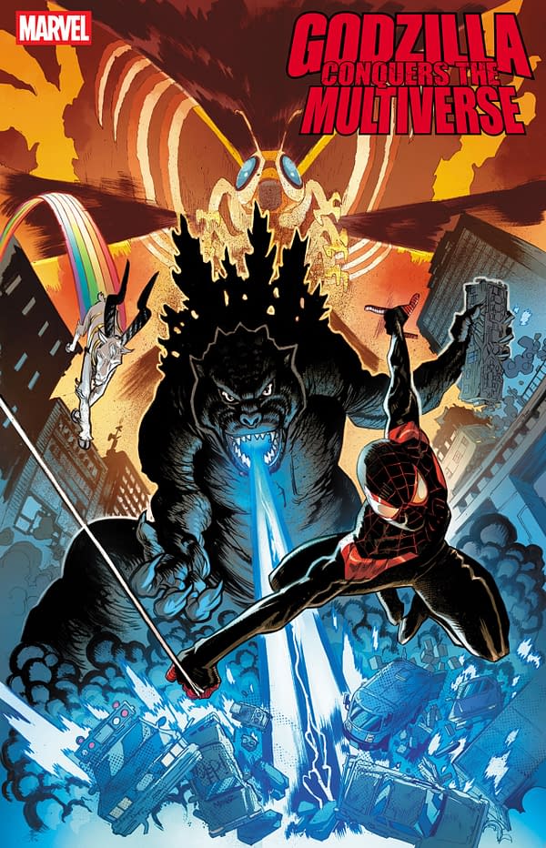 Cover image for GODZILLA CONQUERS THE MULTIVERSE #3 SCOTT HEPBURN VARIANT