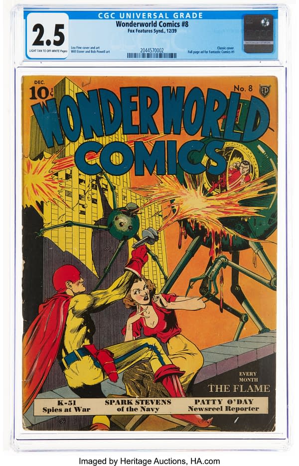 Wonderworld Comics #8 (Fox, 1939)