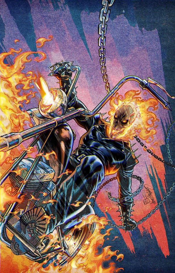 Cover image for GHOST RIDER 11 JS CAMPBELL VIRGIN ANNIVERSARY VARIANT