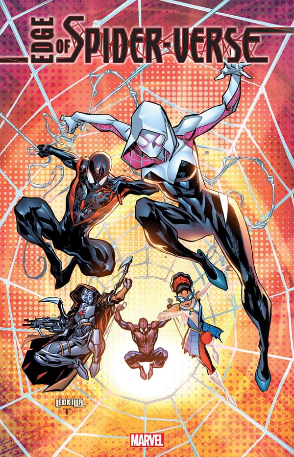 Cover image for EDGE OF SPIDER-VERSE 1 KEN LASHLEY VARIANT