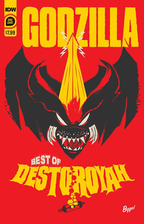 Cover image for GODZILLA: BEST OF DESTOROYAH JAMES BIGGIE COVER