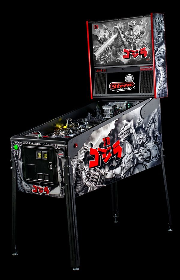 Godzilla 70th Anniversary Edition Pinball Machine Unveiled