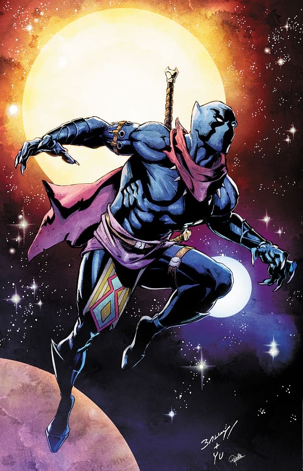 Cover image for IMPERIAL WAR: BLACK PANTHER #1 MARK BAGLEY CHARACTER VIRGIN VARIANT