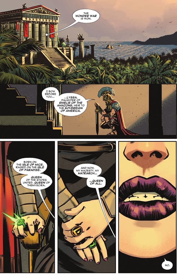 Tom King Confirms The Matriarch is The Daughter Of The Sovereign