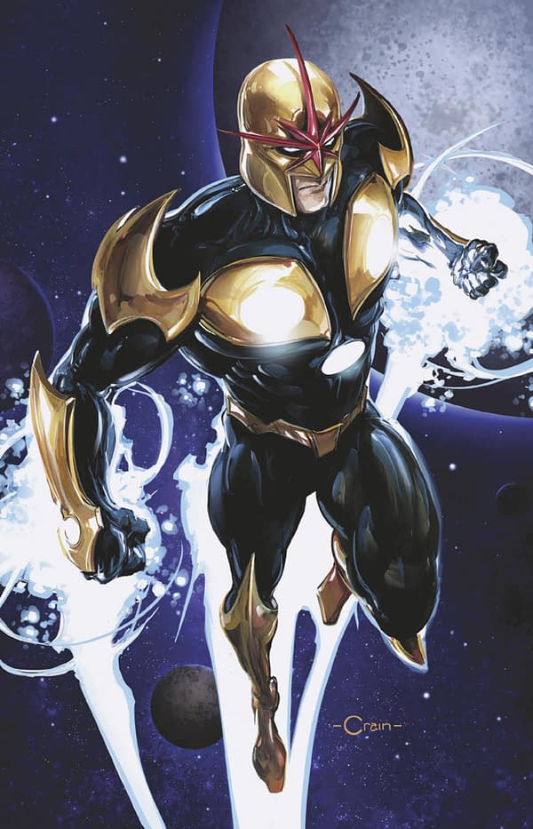 Cover image for NOVA: CENTURION #3 CLAYTON CRAIN VIRGIN VARIANT
