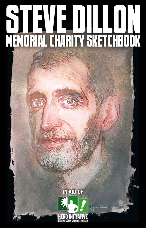 Steve Dillon Sketchbook, Debuted At NYCC, Will Be At MCM London Comic Con Too