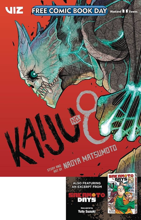 Cover image for FCBD 2022 KAIJU NO 8 & SAKAMOTO DAYS