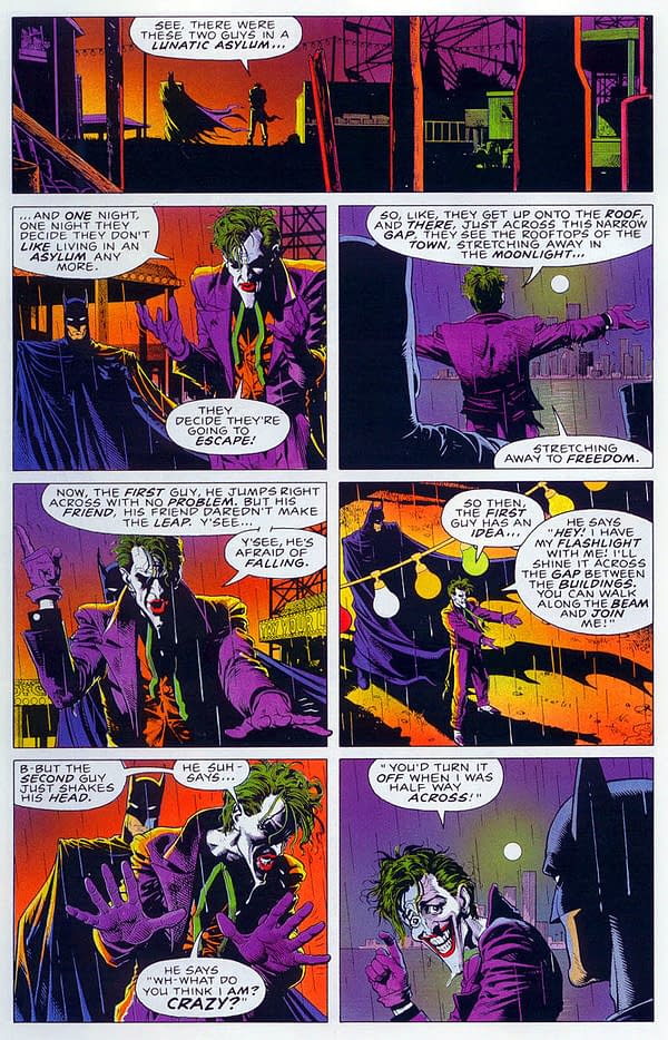 Now Batman Tells A Killing Joke To The Joker (Spoilers)