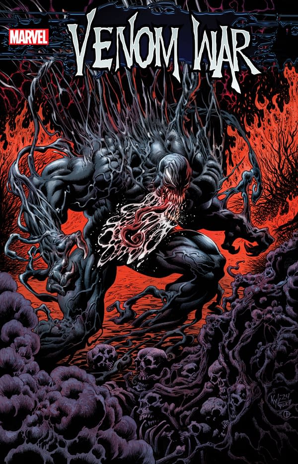 Cover image for VENOM WAR #5 KYLE HOTZ VARIANT [VW]