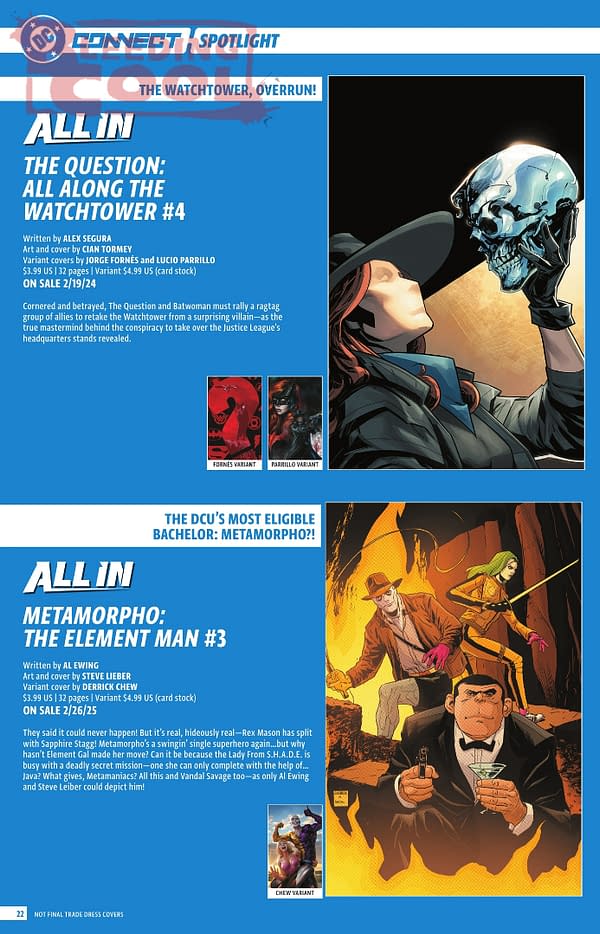 Bleeding Cool Presents: DC Comics' Full Februry 2025 Solicitations