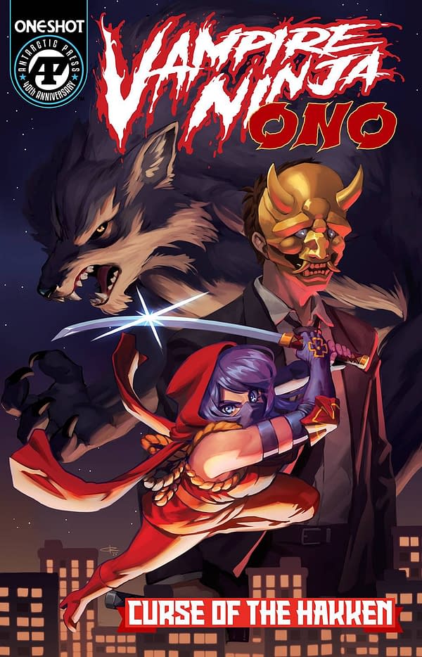 Cover image for VAMPIRE NINJA ONO CURSE OF HAKKEN ONESHOT CVR A GRENIAS