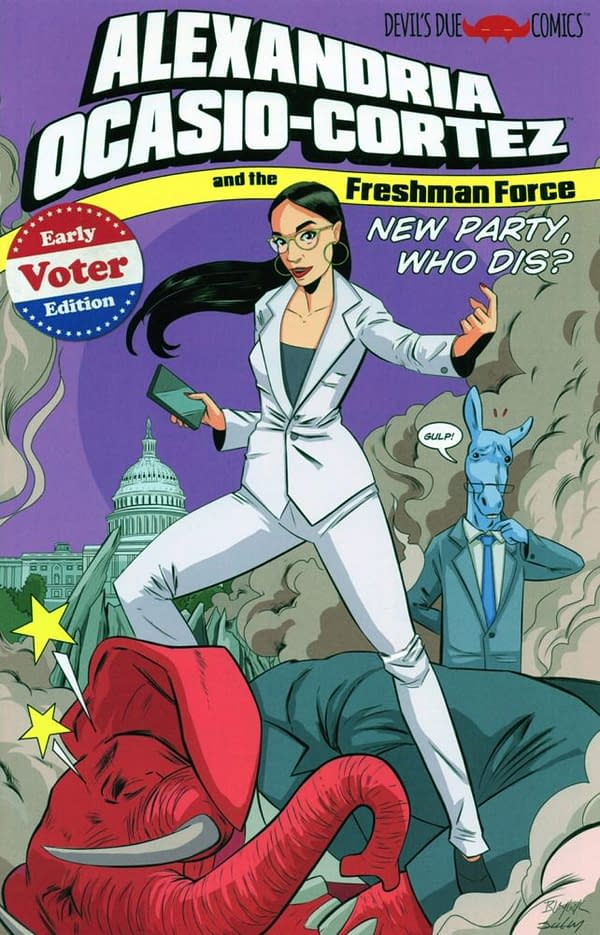 The Donald Trump Voter Keen to Sell Lots of Alexandria Ocasio-Cortez Comics