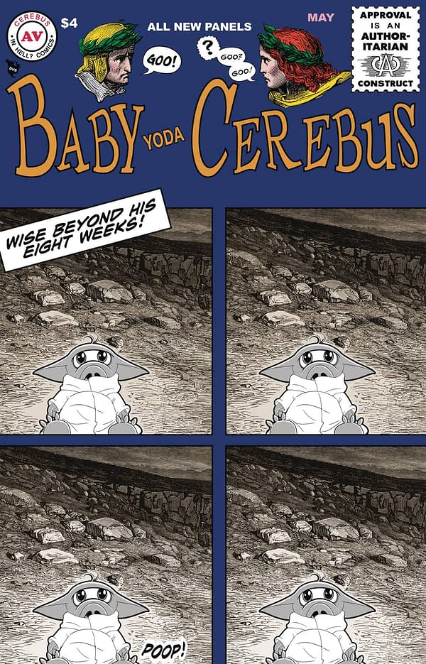 Dave Sim Vs Disney Over Baby Yoda Cerebus?
