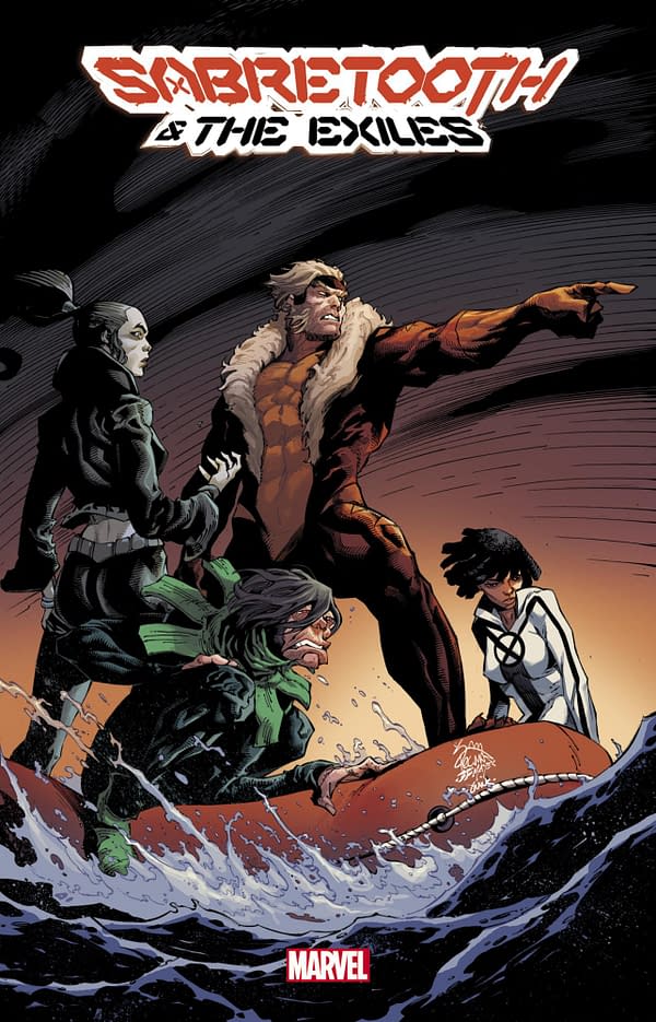 Cover image for SABRETOOTH AND THE EXILES #2 RYAN STEGMAN COVER