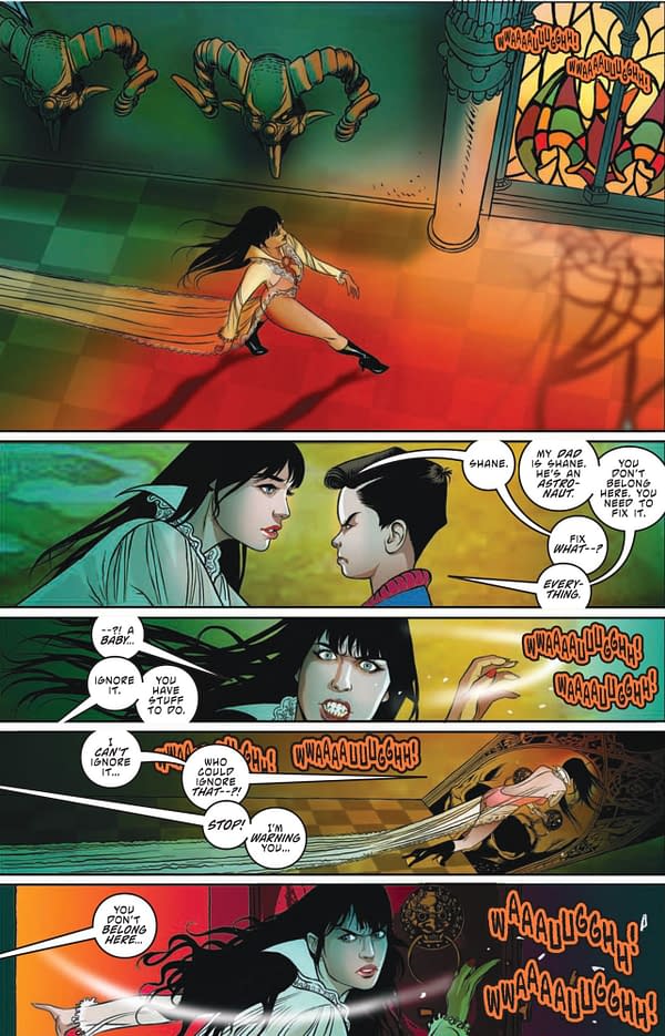 Interior preview page from Vampirella #667