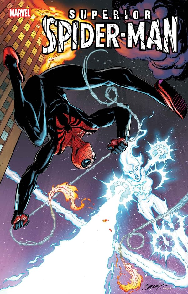 Cover image for SUPERIOR SPIDER-MAN #5 MARK BAGLEY COVER