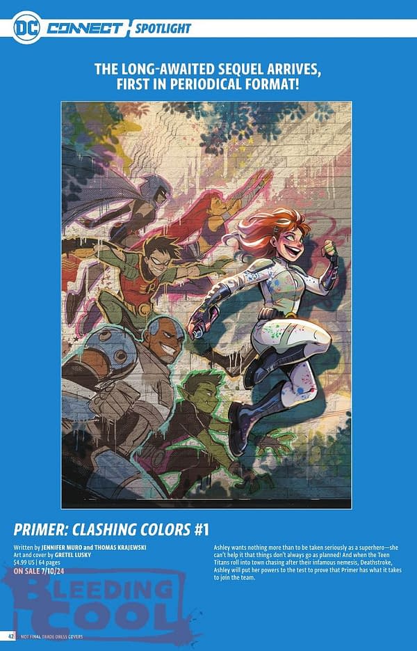 Bleeding Cool Presents: DC Comics July 2024 Full Solicits