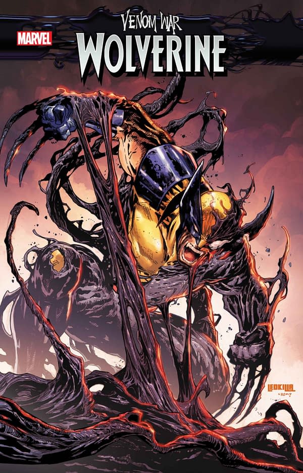 Cover image for VENOM WAR: WOLVERINE #1 KEN LASHLEY COVER