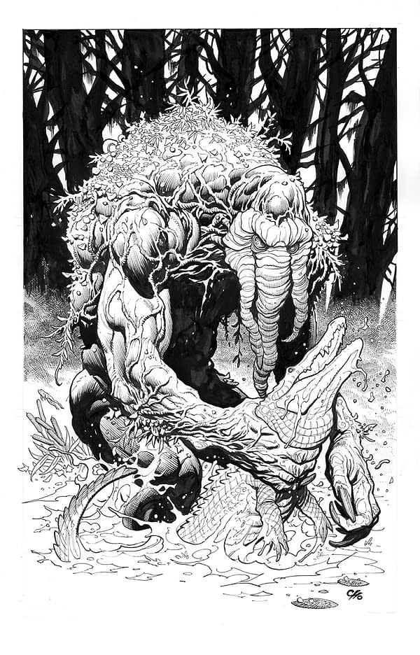 He Who Knows Floods Soaks at the Touch of Frank Cho's Man-Thing
