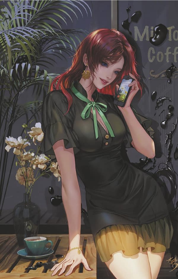 Cover image for ALL-NEW VENOM #8 FANYANG VENOM VIRGIN VARIANT