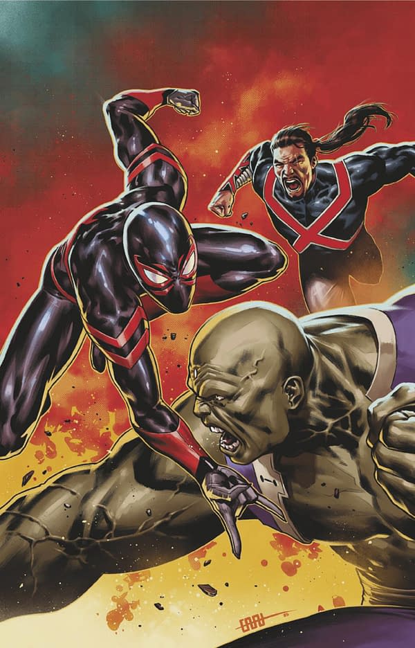 Cover image for ULTIMATE SPIDER-MAN: INCURSION #2 CAFU VIRGIN VARIANT