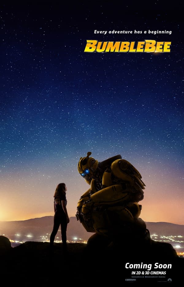 New Bumblebee Movie Poster: Every Transformers Adventure Has a Beginning