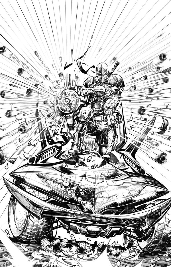Art Preview Of Deathstroke Inc #1 by Josh Williamson & Howard Porter