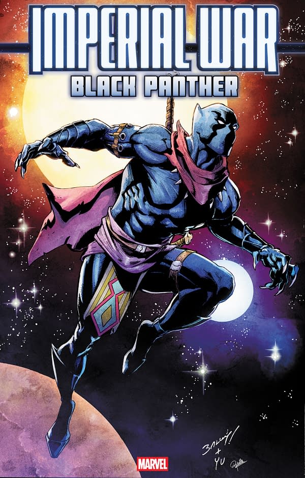 Cover image for IMPERIAL WAR: BLACK PANTHER #1 MARK BAGLEY CHARACTER VARIANT