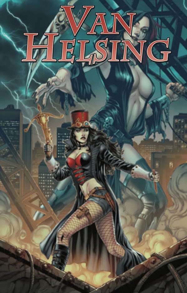 Van Helsing: Hellfire cover. Credit: Zenescope