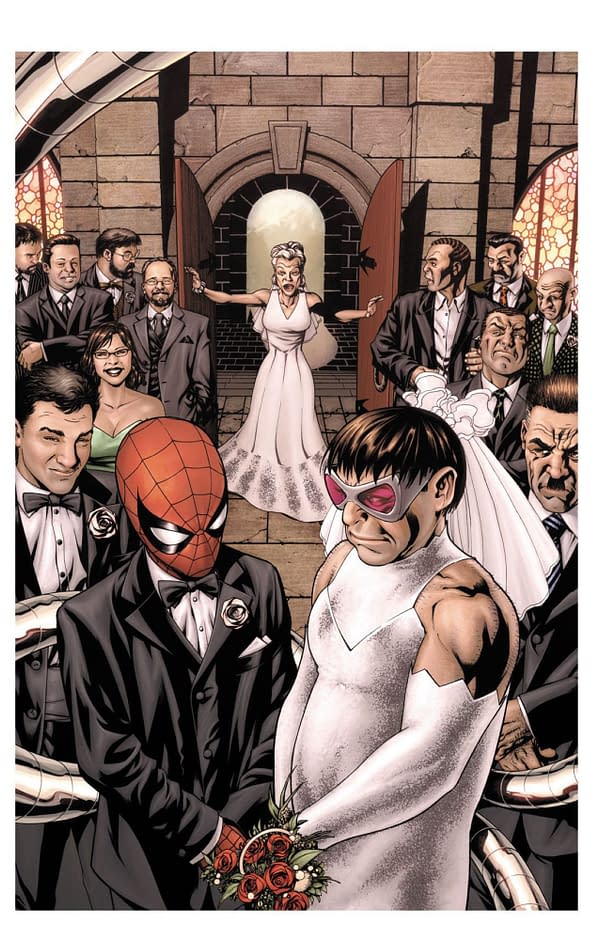 The Spider-Man/Doctor Octopus Marriage Cover That Marvel Never Used