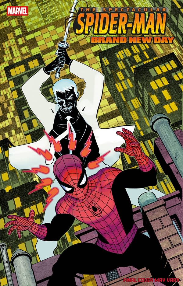 Cover image for SPECTACULAR SPIDER-MAN: BRAND NEW DAY #1 MIKE MCKONE VARIANT