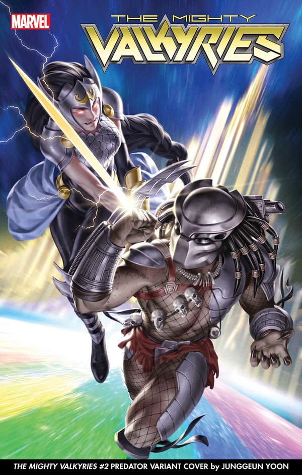 The Predator Hunts The Marvel Universe In A Series of Variant Covers