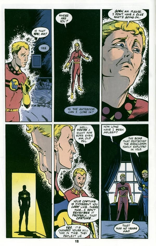 Compare How Mark Buckingham Has Redrawn Miracleman Silver Age