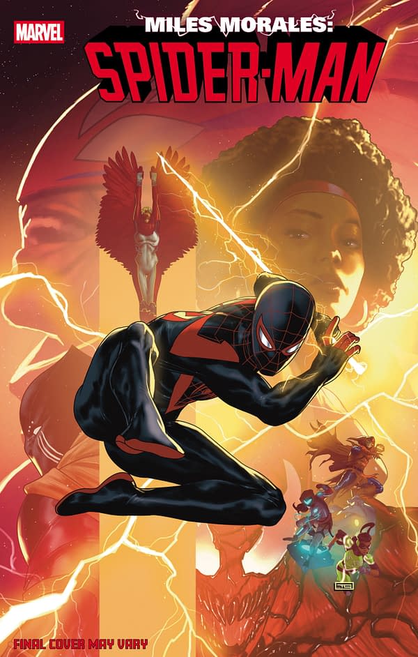 Cover image for MILES MORALES: SPIDER-MAN #42 TAURIN CLARKE FINALE VARIANT