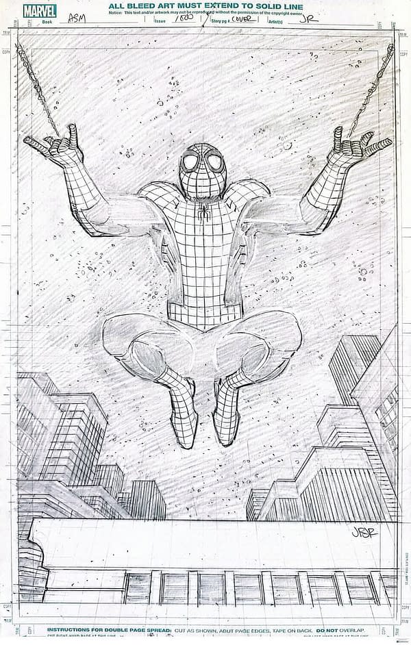 John Romita Jr's Cover Returns To Amazing Spider-Man #1000