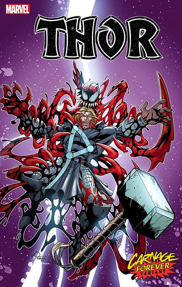 Cover image for THOR 23 LUBERA CARNAGE FOREVER VARIANT